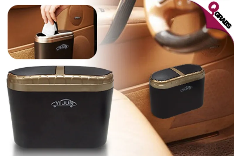 From 39 Keep your Car Clean with a Car Trash Bin - Comes with a Hanging Clip! (Up to QR118 Value)